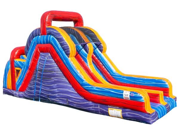 Rock Climb and slide 