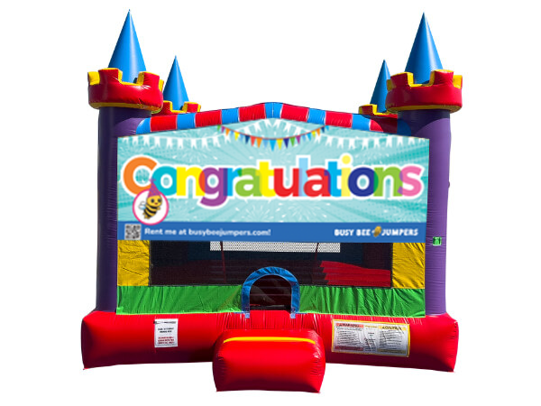 Congratulations Module Bounce House
