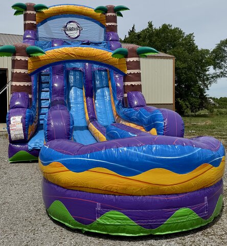 18ft Double Lane Purple Hurricane 