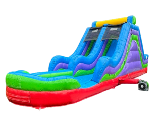 15ft Multi Color Climb & Slide