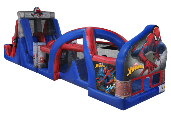 50ft Spider-Man Obstacle Course