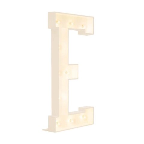 4ft Marquee Letter E