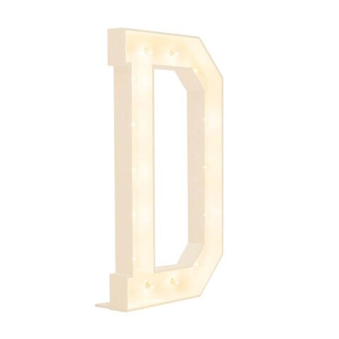 4ft Marquee  Letter D