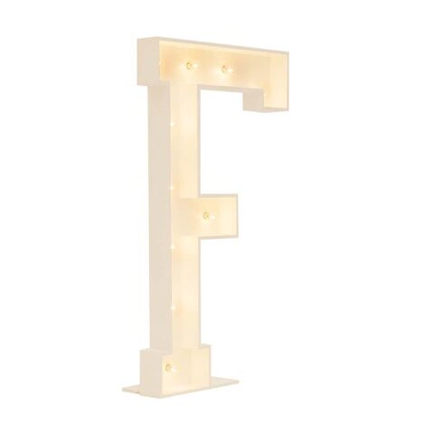 4ft Marquee Letter F