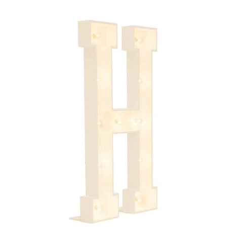 4ft Marquee Letter H