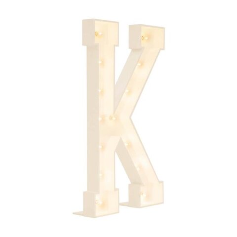 4ft Marquee Letter K