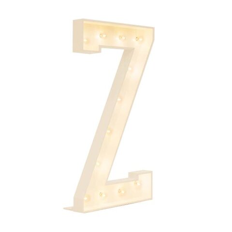 4ft Marquee Letter Z