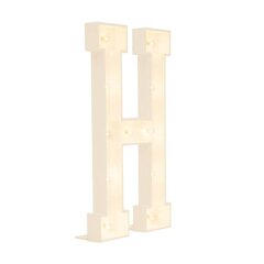 4ft Marquee Letter H