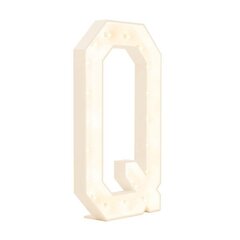 4ft Marquee Letter Q