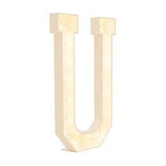 4ft Marquee letter U