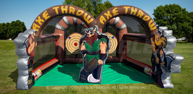 Inflatable Axe Throwing
