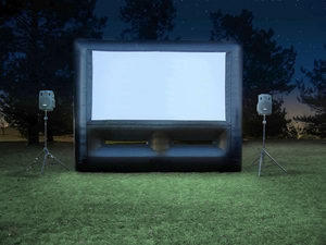 Inflatable 18' Movie Screen 12x7 & Blower