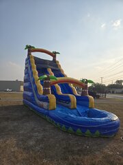 Blue Lagoon Waterslide 