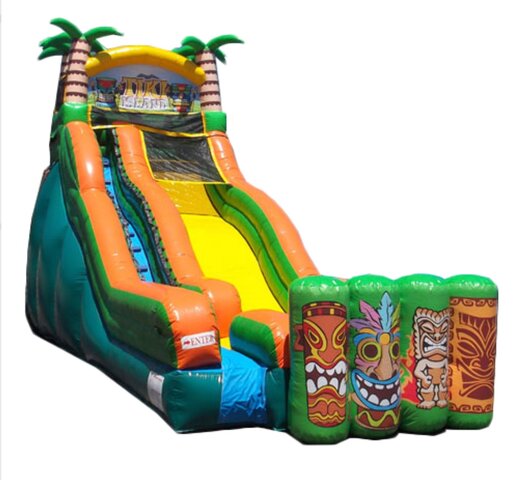 Tiki Island water slide (JS)