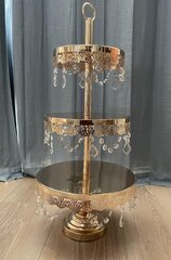 3 Tier Gold Dessert Stand 