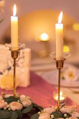 Glass Candle Wax Holder
