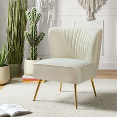 Velvet Seashell Chair