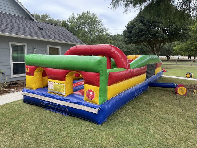 31ft obstacle course 