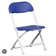 Kids blue chairs 