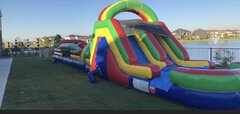  55ft obstacle with slide 