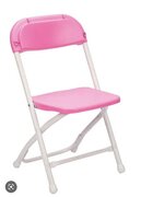 Kids pink chairs 