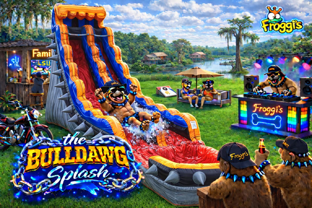 Bull Dawg Splash Single Lane 21'