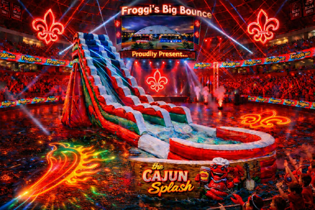 Cajun Splash Single Lane 21'