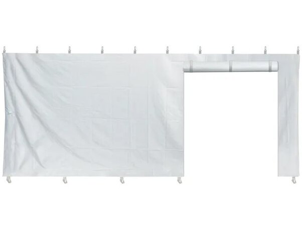 20' Tent Sidewall with Zipper Door