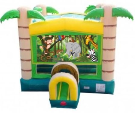 Jungle Animal Bounce House