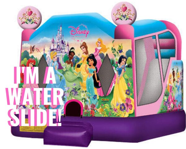 Disney Princess Wet Dry Water Slide Combo