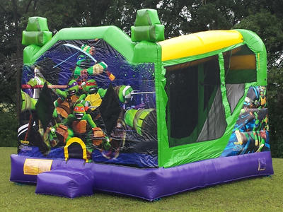 Inflatable bounce house – teenage mutant ninja turtle