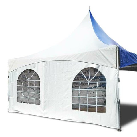 20' Tent Sidewall with Cathedral Windows