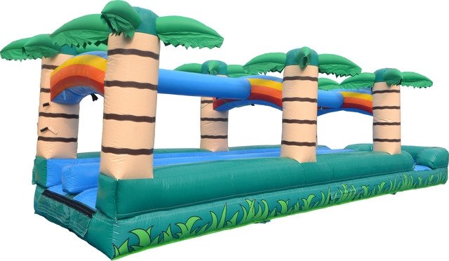 42' Dual-Lane Tropical Slip-n-Slide