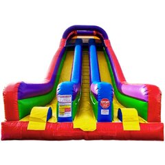 18' Double-Dare Double Lane Dry Slide