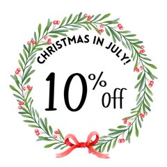 Christmas in July SALE