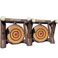 Axe Throw Challenge Game - Double Lane