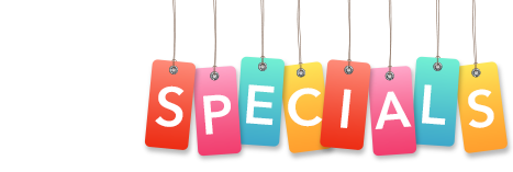 specials at our indoor party play center2 froggy jumps indoor party and play center has the best deals in the area!