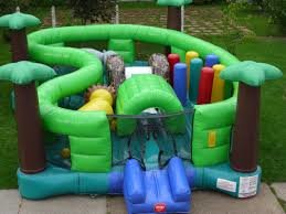 Jungle Inflatable Playland 