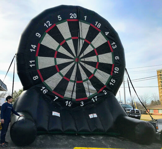 21' Giant Soccer Dart Game 