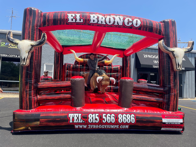 Mechanical Bull Deluxe with Roof