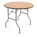 36” Round Wood Tables