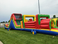 55 ft Obstacle Course (wear & tear visible)