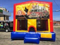 Firefighter Large Bounce House