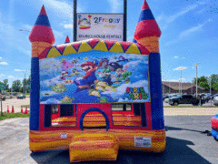 Mario Charming Castle Large Bounce House