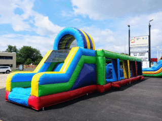 NEW! 51' Wipeout Warrior Run Obstacle Course