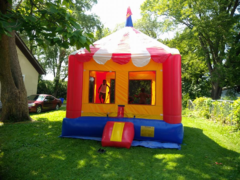 Large High Top Circus Bounce House