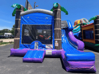 NEW! Aloha Luau Combo W/Basketball Hoop