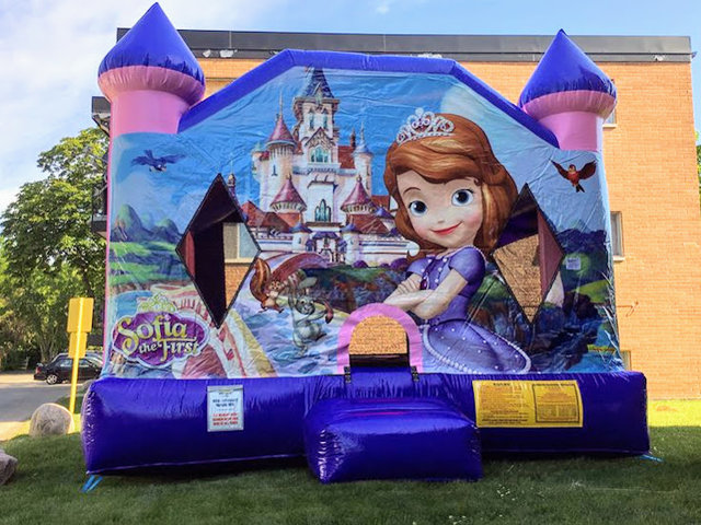 XL Sofia The First Bounce House