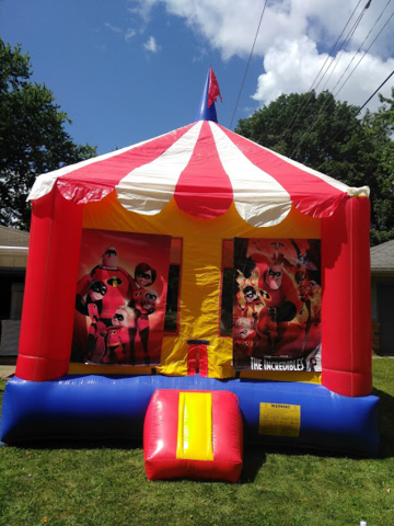 The Incredibles Bounce House