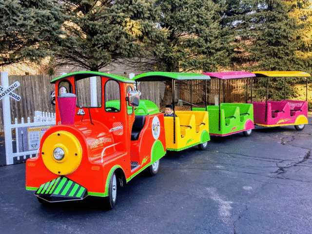 Toddler train best sale rides near me